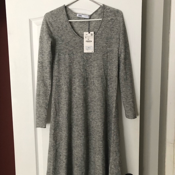 Knit wool blend dress Zara - Picture 1 of 7